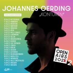 24.06.2022    JOHANNES OERDING   ›KONTUREN‹ OPEN AIR 2022  - Waldbühne Northeim