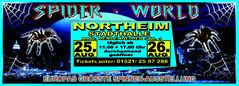 Europas größte Spinnenausstellung Spider World am 25.+26.08.2018